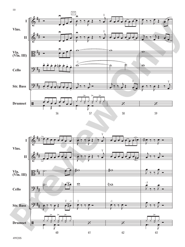 Made You Look - String Orchestra Conductor Score & Parts (Digital Download)