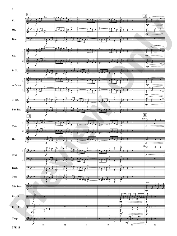 Desperate Pursuit - Concert Band Conductor Score & Parts (Digital Download)