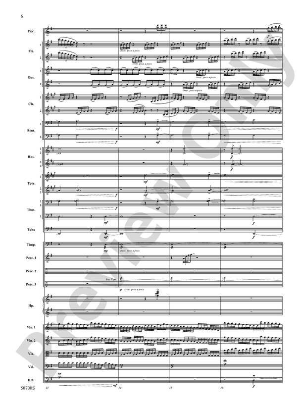 (Up)Lifted – Full Orchestra Conductor Score & Parts (Digital Download)