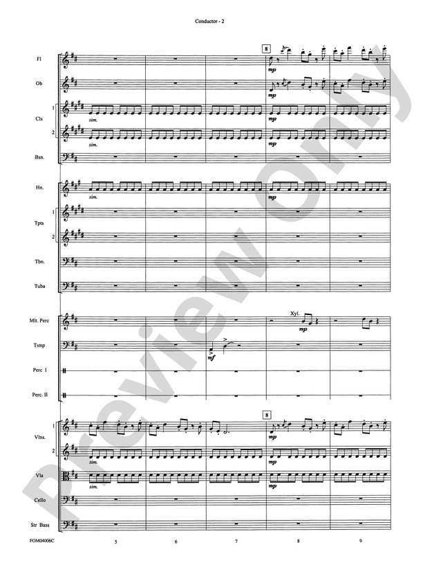 Go West! (Medley) – Full Orchestra Conductor Score & Parts (Digital Download)