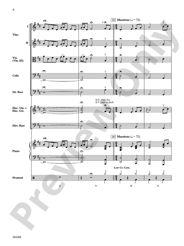 Faith Noel – String Orchestra Conductor Score & Parts (Digital Download)
