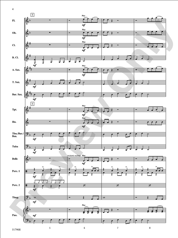Heavy Hitters - Concert Band Conductor Score & Parts(Digital Download)