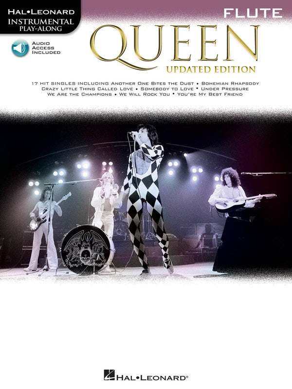 Queen For Flute Book/OLA - Updated Edition - Hal Leonard