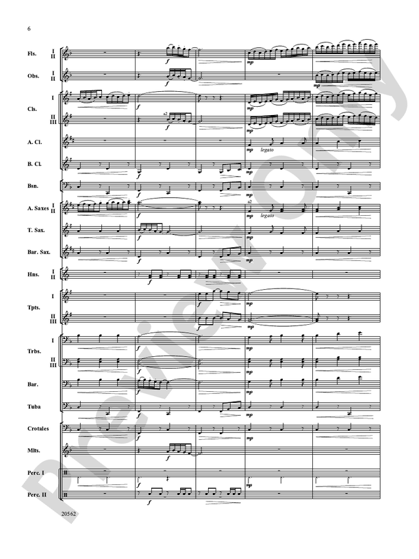 Pablo! - Concert Band Conductor Score & Parts (Digital Download)