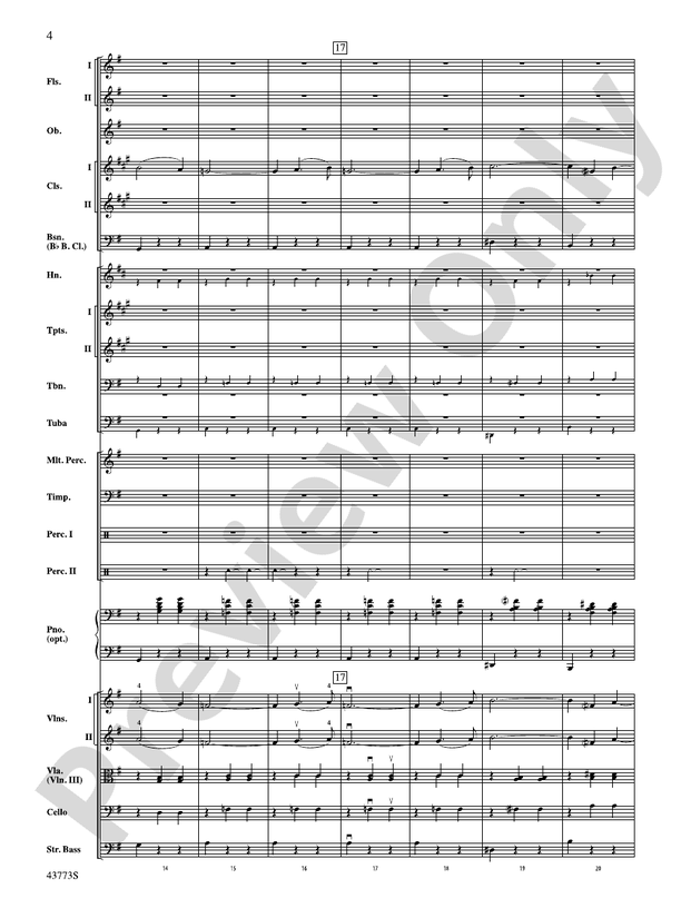 The Beautiful Galatea – Full Orchestra Conductor Score & Parts (Digital Download)