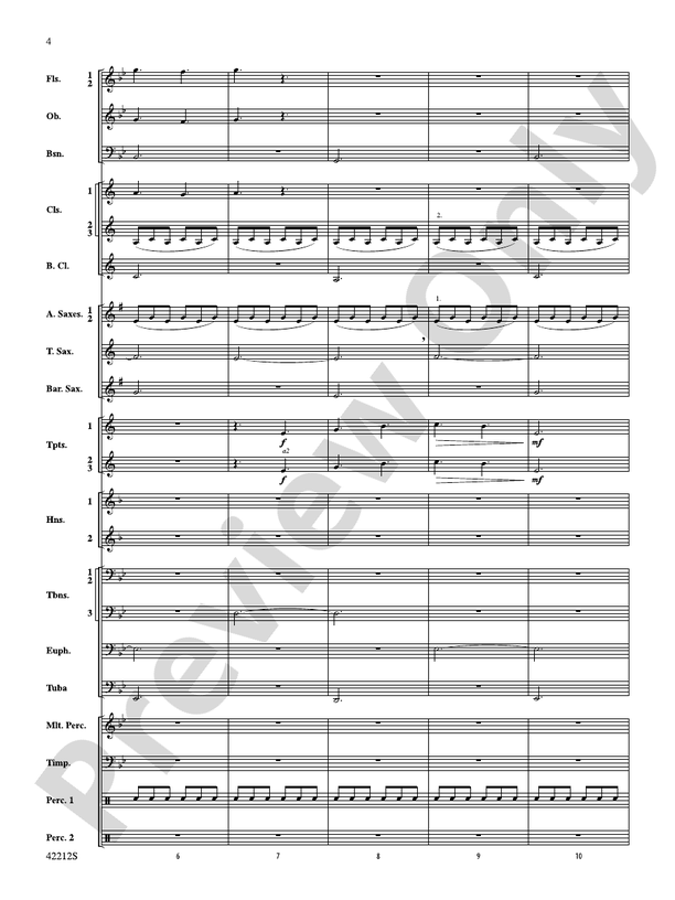 Downton Abbey -- The Suite - Concert Band Conductor Score & Parts (Digital Download)