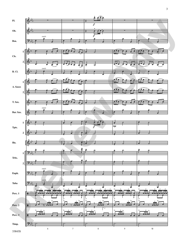 Procession to Machu Picchu - Concert Band Conductor Score & Parts (Digital Download)