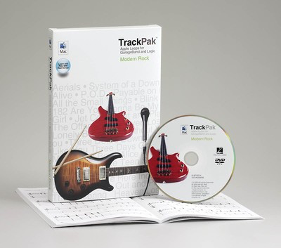 Modern Rock TrackPak - Apple Loops for GarageBand and Logic - Hal Leonard DVD-ROM
