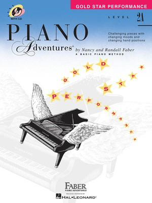 Piano Adventures Level 2A - Gold Star Performance with CD