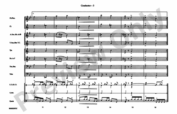 Service Songs - Set 1 (Navy/Army) – Marching Band Conductor Score & Parts (Digital Download)