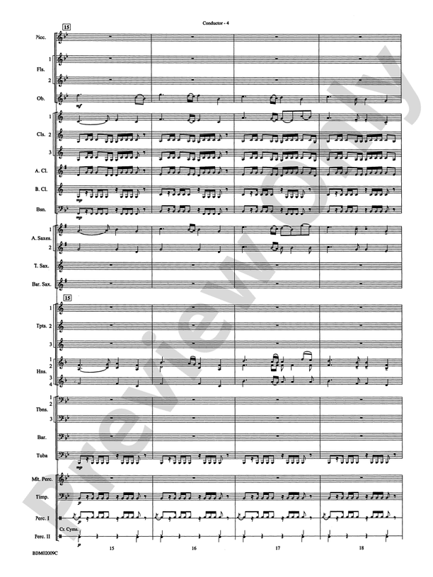 Thine Alabaster Cities Gleam (A Message of Hope for America) - Concert Band Conductor Score & Parts (Digital Download)