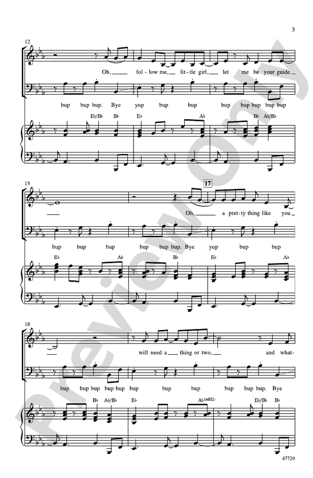 Mama Will Provide – SAB Choral Octavo (Digital Download)