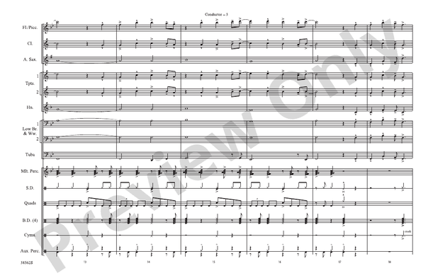 When We Stand Together – Marching Band Conductor Score & Parts (Digital Download)