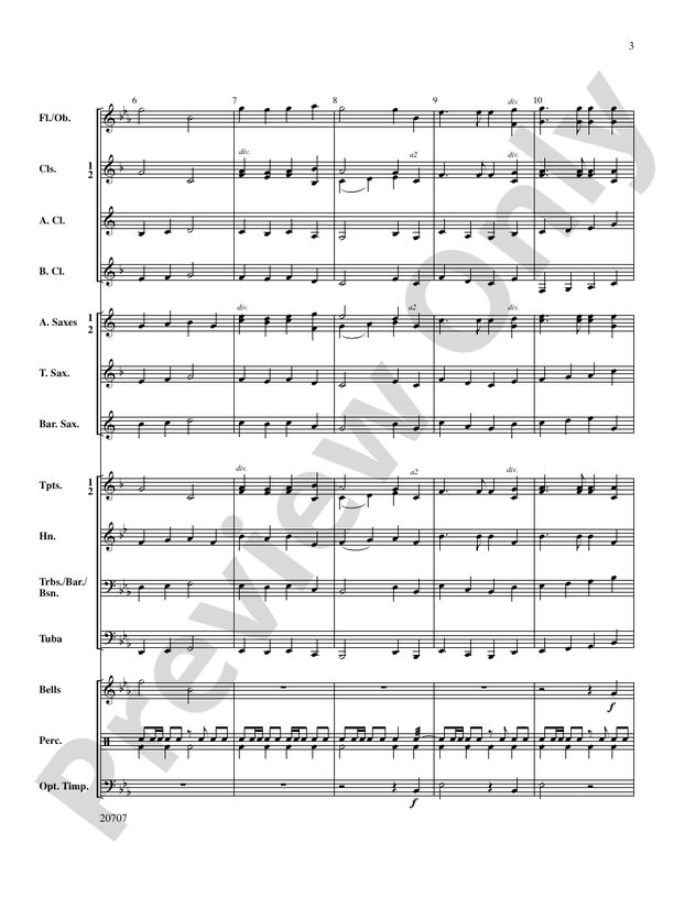 A Christmas Sampler - Concert Band Conductor Score & Parts (Digital Download)