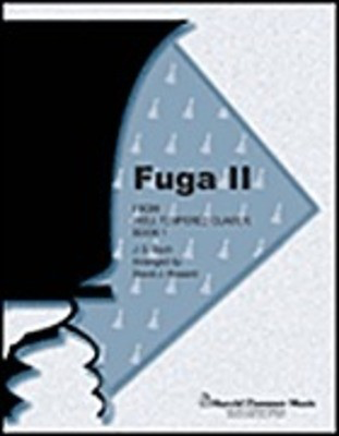 Fuga II - 3 Octaves of Handbells Level 3 - Johann Sebastian Bach - Hand Bells David J. Howard Shawnee Press Softcover