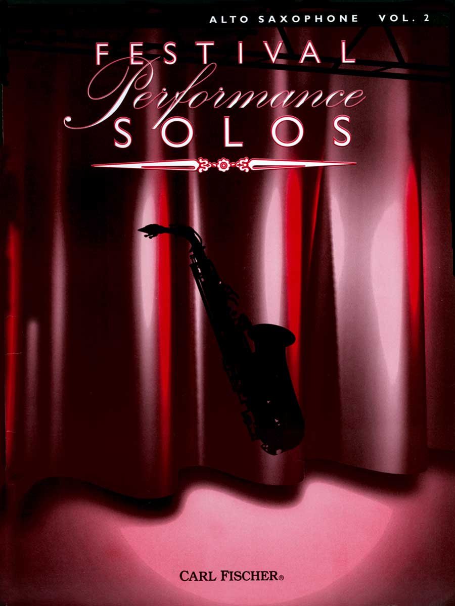Festival Performance Solos Alto Sax Vol 2