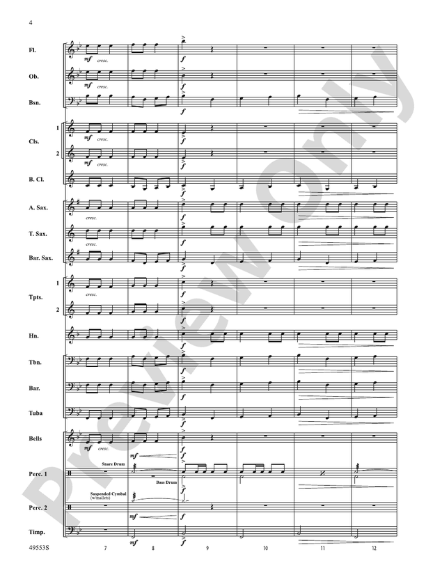 Hanukkah Dances - Concert Band Conductor Score & Parts (Digital Download)