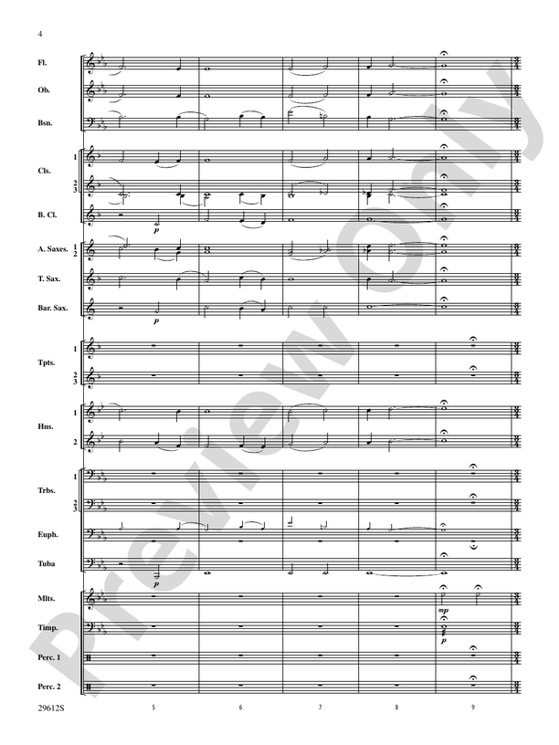 Communion - Concert Band Conductor Score & Parts (Digital Download)