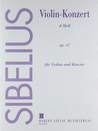 Sibelius - Concerto in Dmin Op47 - Violin/Piano Accompaniment Lienau 301297706