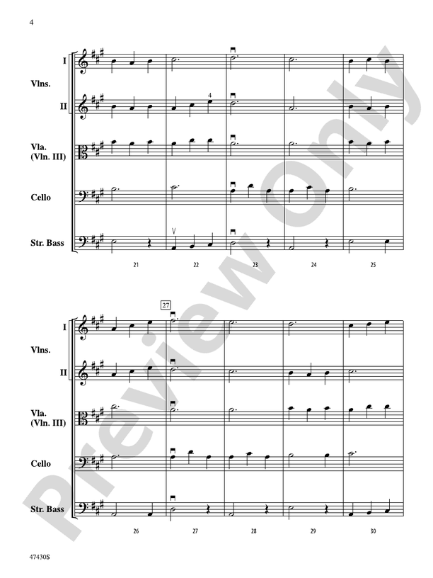 Sky Suite - String Orchestra Conductor Score & Parts (Digital Download)