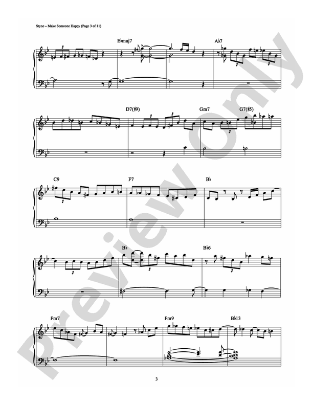 Make Someone Happy - Piano (Digital Download)