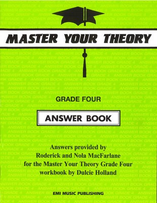 Master Your Theory Grade 4 - Answer Book Holland E70680