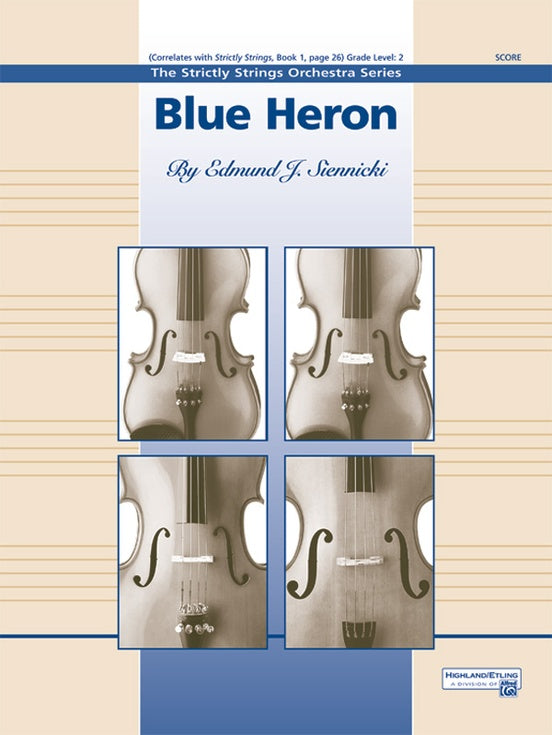 Blue Heron – String Orchestra Conductor Score & Parts (Digital Download)
