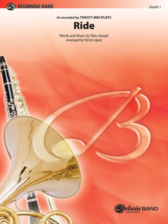 Ride - Concert Band Conductor Score & Parts (Digital Download)
