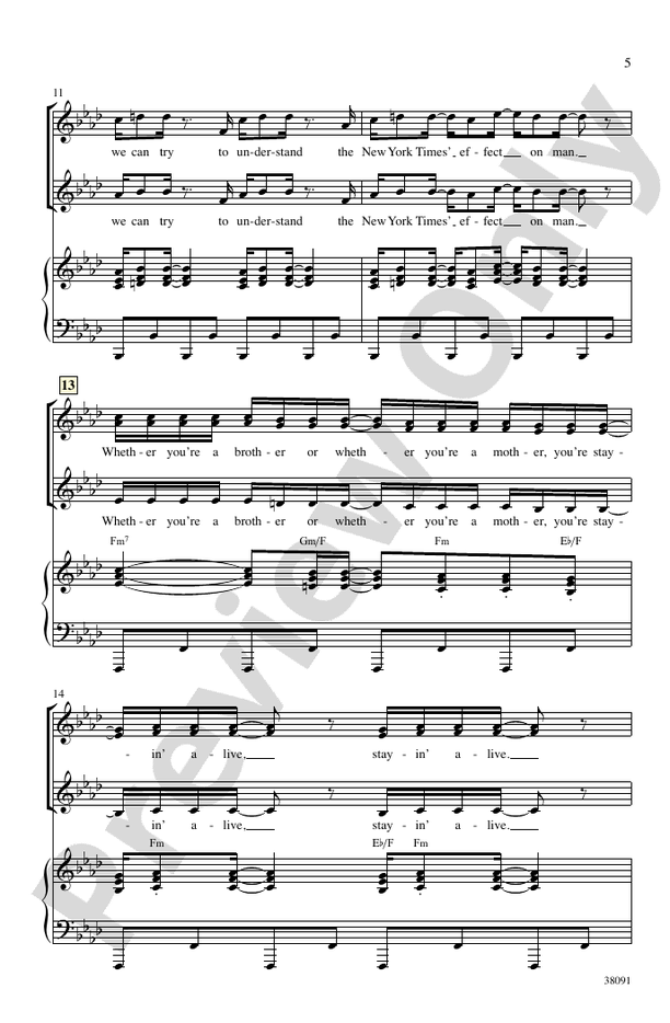 Disco Fever – SSA Choral Octavo (Digital Download)
