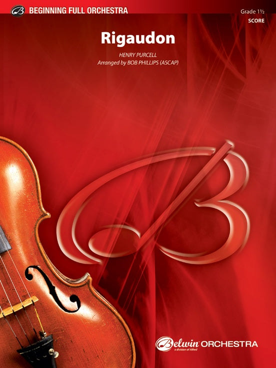 Rigaudon – Ful Orchestra Conductor Score & Parts (Digital Download)