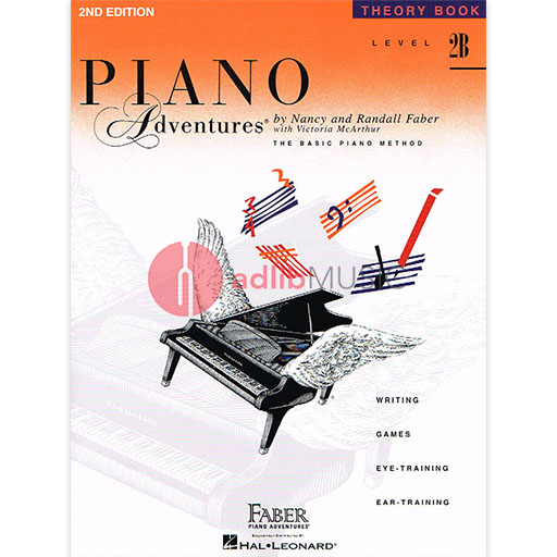 Piano Adventures Level 2B Theory Book - Piano by Faber/Faber Hal Leonard 420178