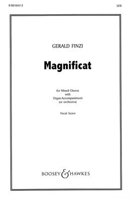Magnificat - SATB and Organ - Gerald Finzi - SATB Boosey & Hawkes Octavo