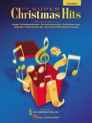 17 Super Christmas Hits - Clarinet - Clarinet Hal Leonard Clarinet Solo