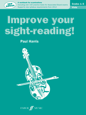 Improve Your Sight-Reading Grades 1-5 - Viola by Harris Faber 0571510752