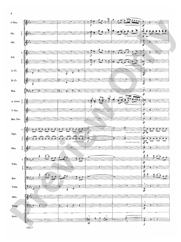 Northwest Rising - Concert Band Conductor Score & Parts (Digital Download)
