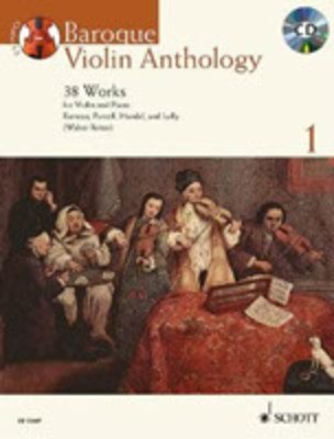 Baroque Violin Anthology Volume 1 - 38 Works - Violin Robin Bigwood Schott Music