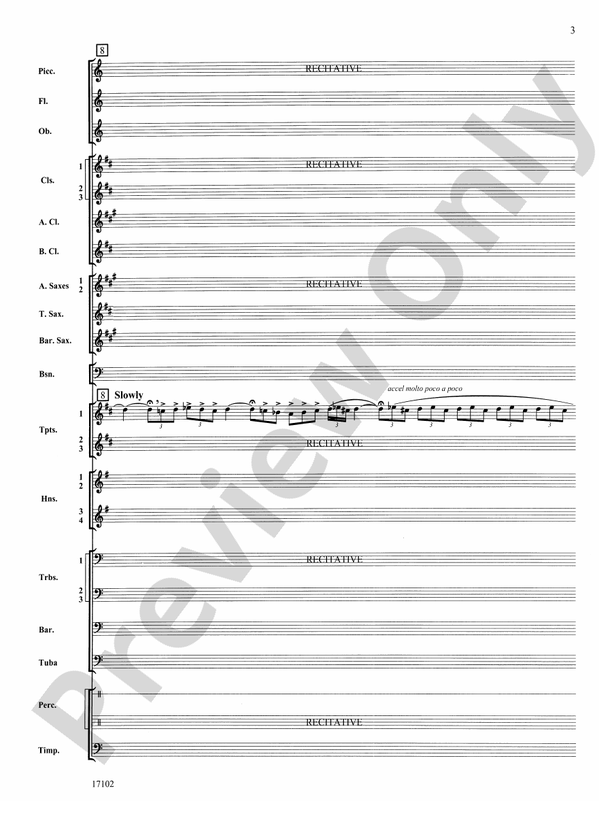 Andalusia (Hugh Stuart) - Concert Band Conductor Score & Parts (Digital Download)