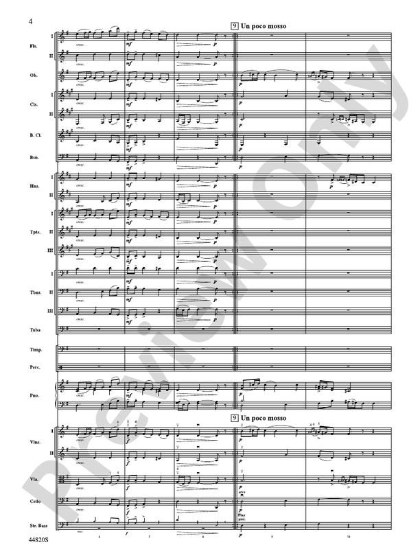 The Holberg Suite – Full Orchestra Conductor Score & Parts (Digital Download)