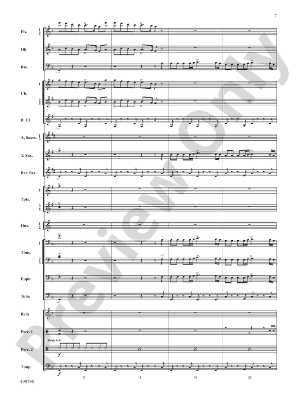 Christmas Is Here! - Concert Band Conductor Score & Parts (Digital Download)
