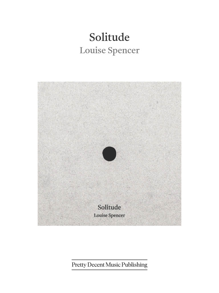 Solitude - Piano Solo (Digital Download)