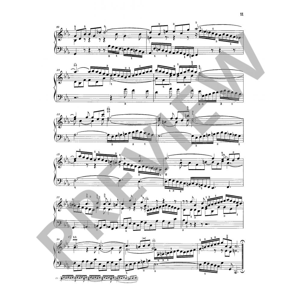 Bach - 3-Part Inventions - Piano Solo Schott ED01096