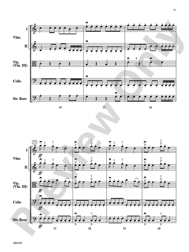 The Ascent - String Orchestra Conductor Score & Parts (Digital Download)