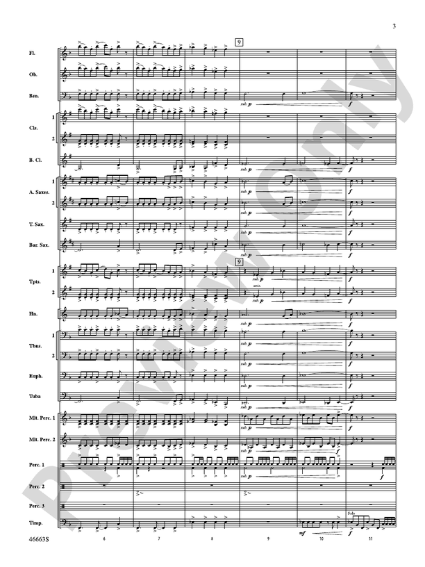 Wolverine Summer - Concert Band Conductor Score & Parts (Digital Download)