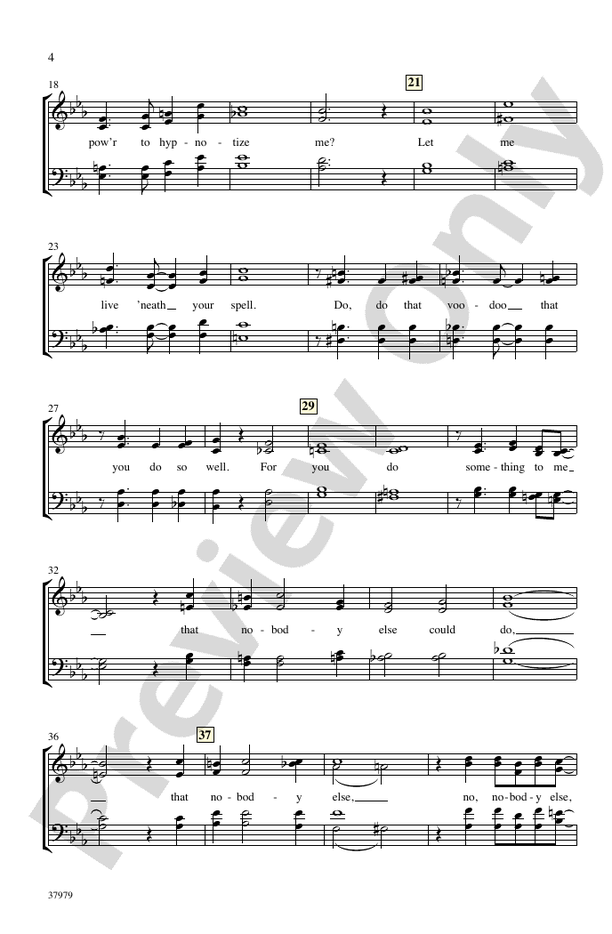 A Cole Porter Jazz Trio - SATB, a cappella Choral Octavo (Digital Download)