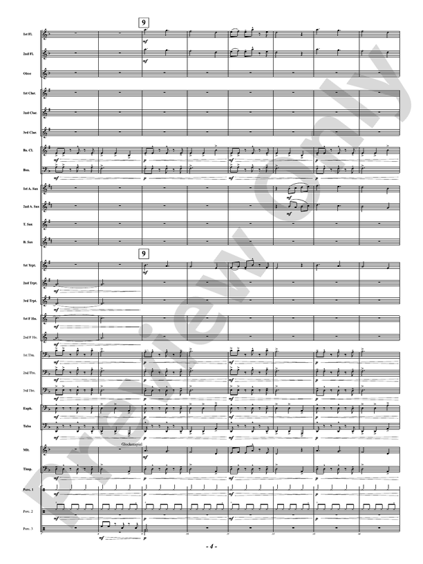 We Three Kings - Concert Band Conductor Score & Parts (Digital Download)