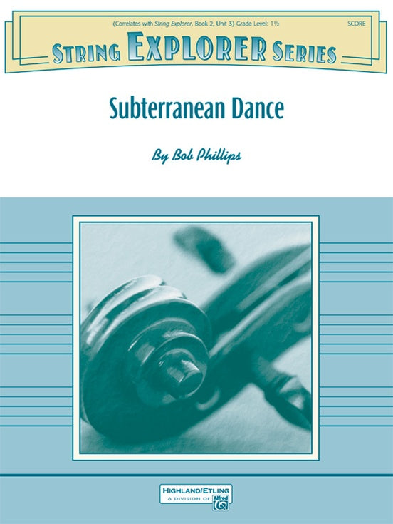 Subterranean Dance – String Orchestra Conductor Score & Parts (Digital Download)