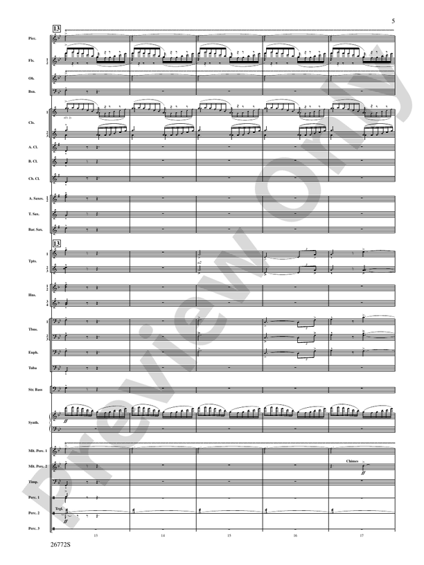 March: The Lion's Gate (Movement 1 from Sea to Sky) - Concert Band Conductor Score & Parts (Digital Download)