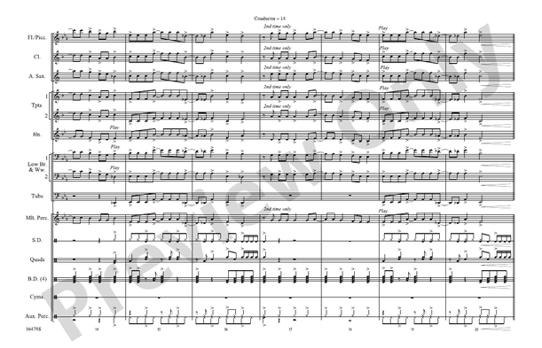 American Idiot / Extraordinary Girl – Marching Band Conductor Score & Parts (Digital Download)