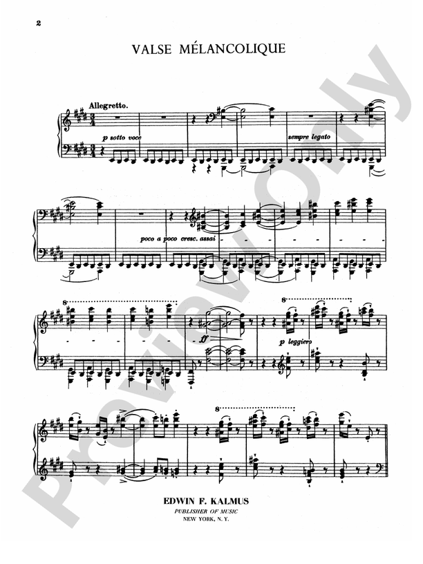Liszt - Dances - Piano Solo (Digital Download)
