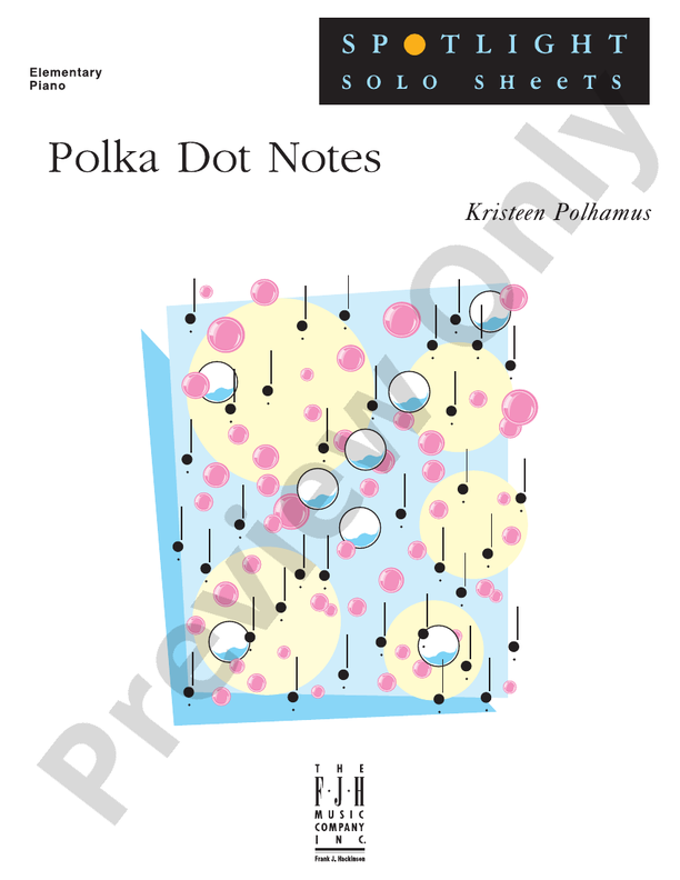Polka Dot Notes - Piano (Digital Download)